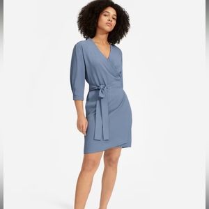 Everlane wrap dress